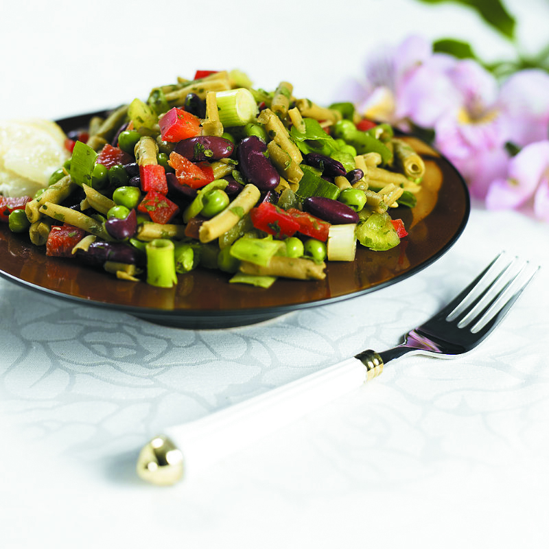 Pea and Bean Salad