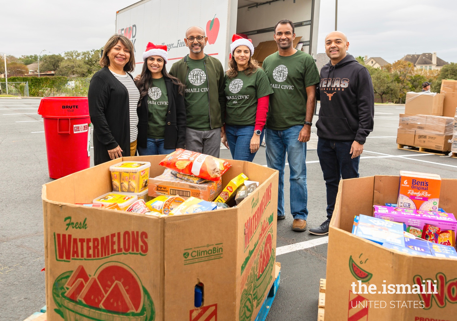  Ismaili Civic Volunteers in action at the Ismaili Jamatkhana, San Antonio.