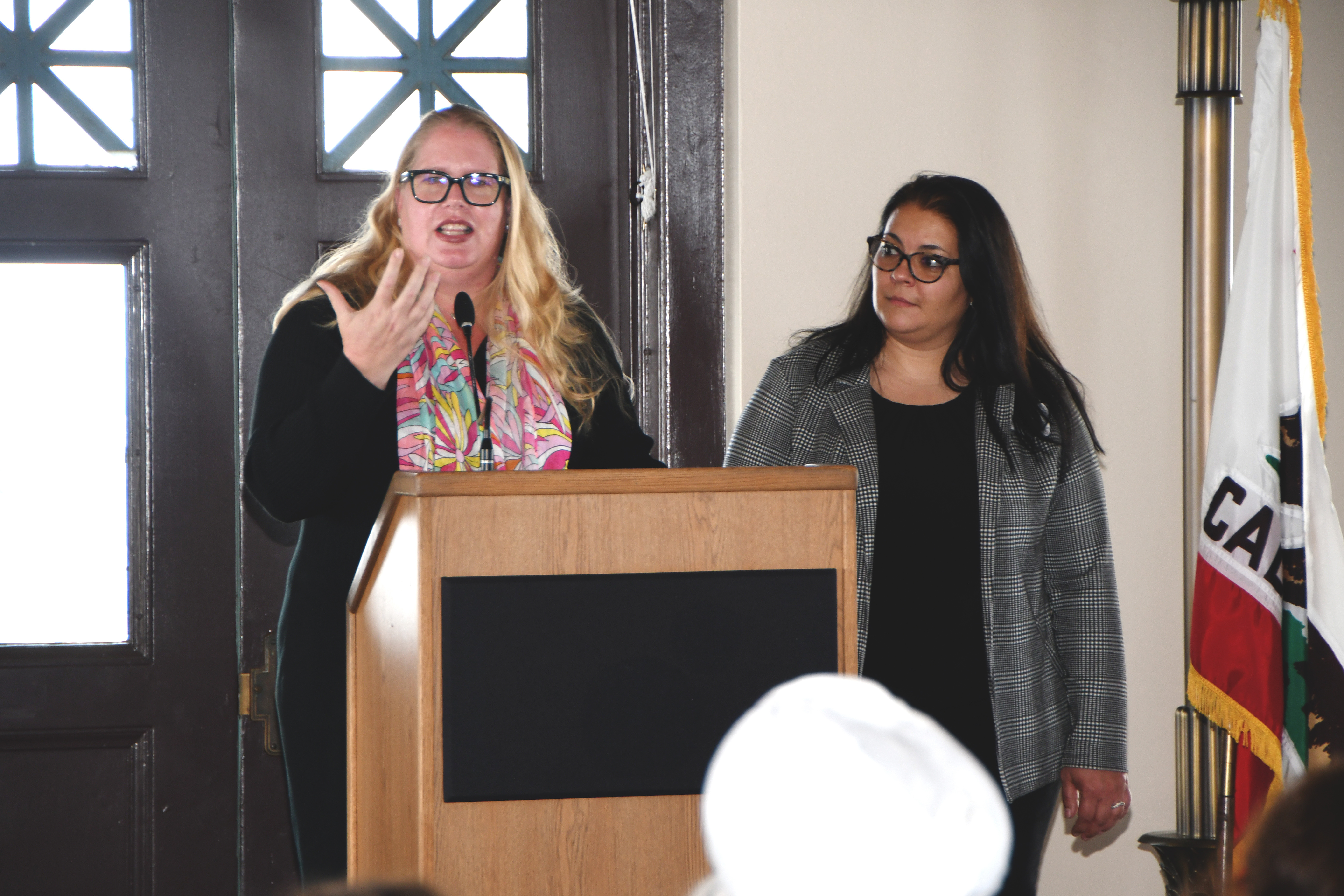 Brie Loskota, Center for the Study of Religion and Culture at the University of Notre Dame, and Aziza Hasan, Executive Director, New Ground: a Partnership for Muslim-Jewish Change.