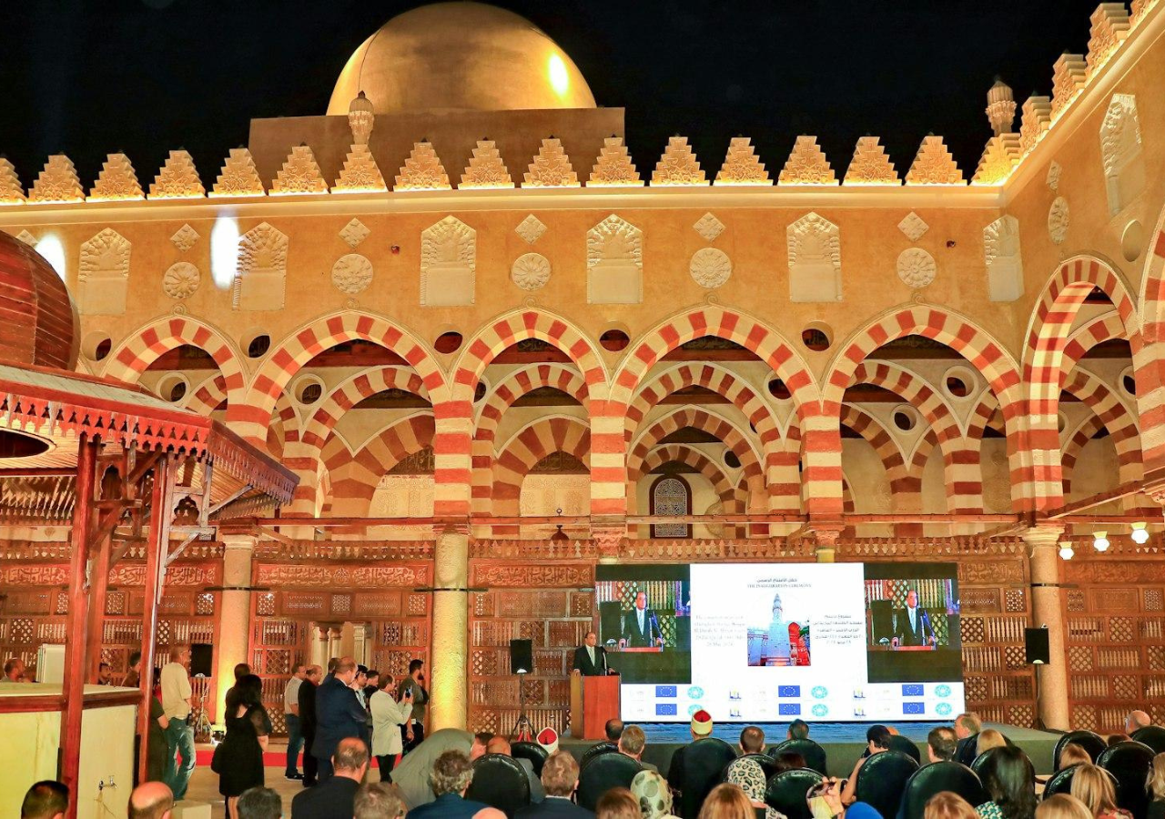 Egypt unveils renovation of 14th-century Maridani mosque