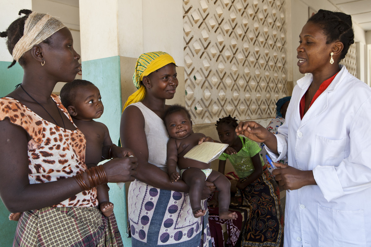 Saúde materna, neonatal e infantil (MNCH) em Mieze, Cabo Delgado, Moçambique.