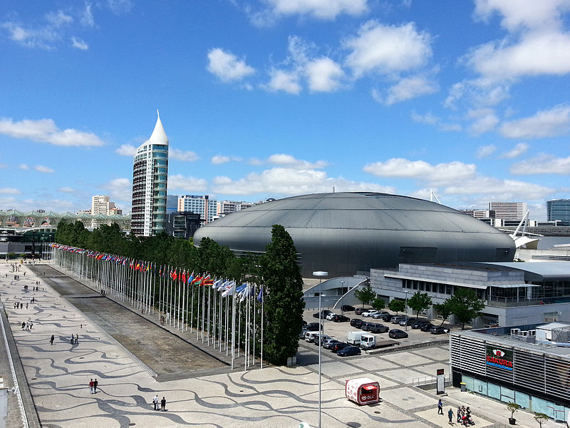 A view of the Altice Arena