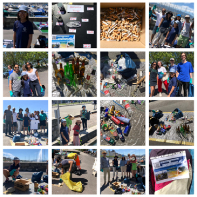 Anaya, aged 11, mobilised family and friends to undertake a beach cleanup to mark World Ocean Day.