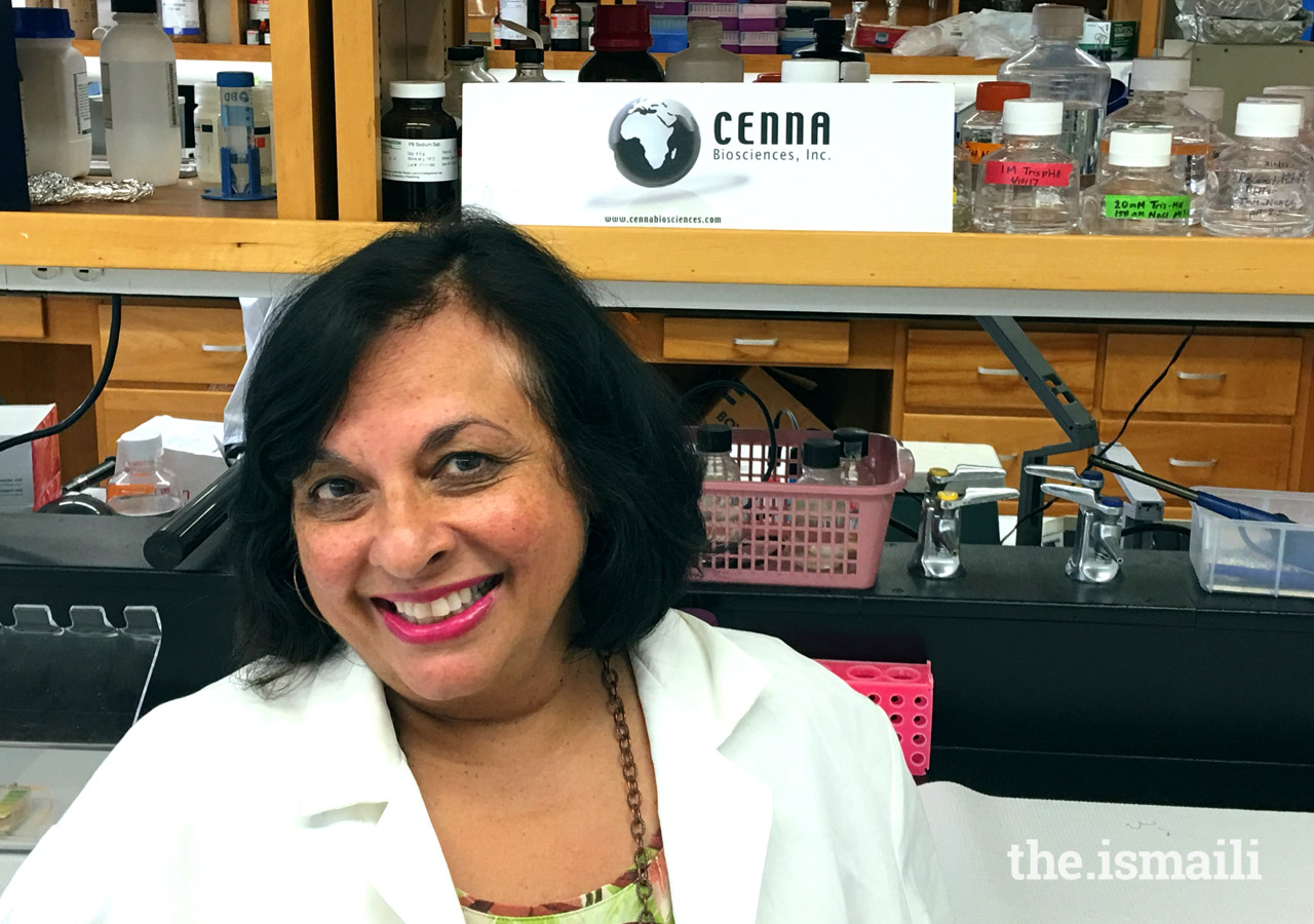 Dr Nazneen Dewji of Cenna Biosciences Inc.