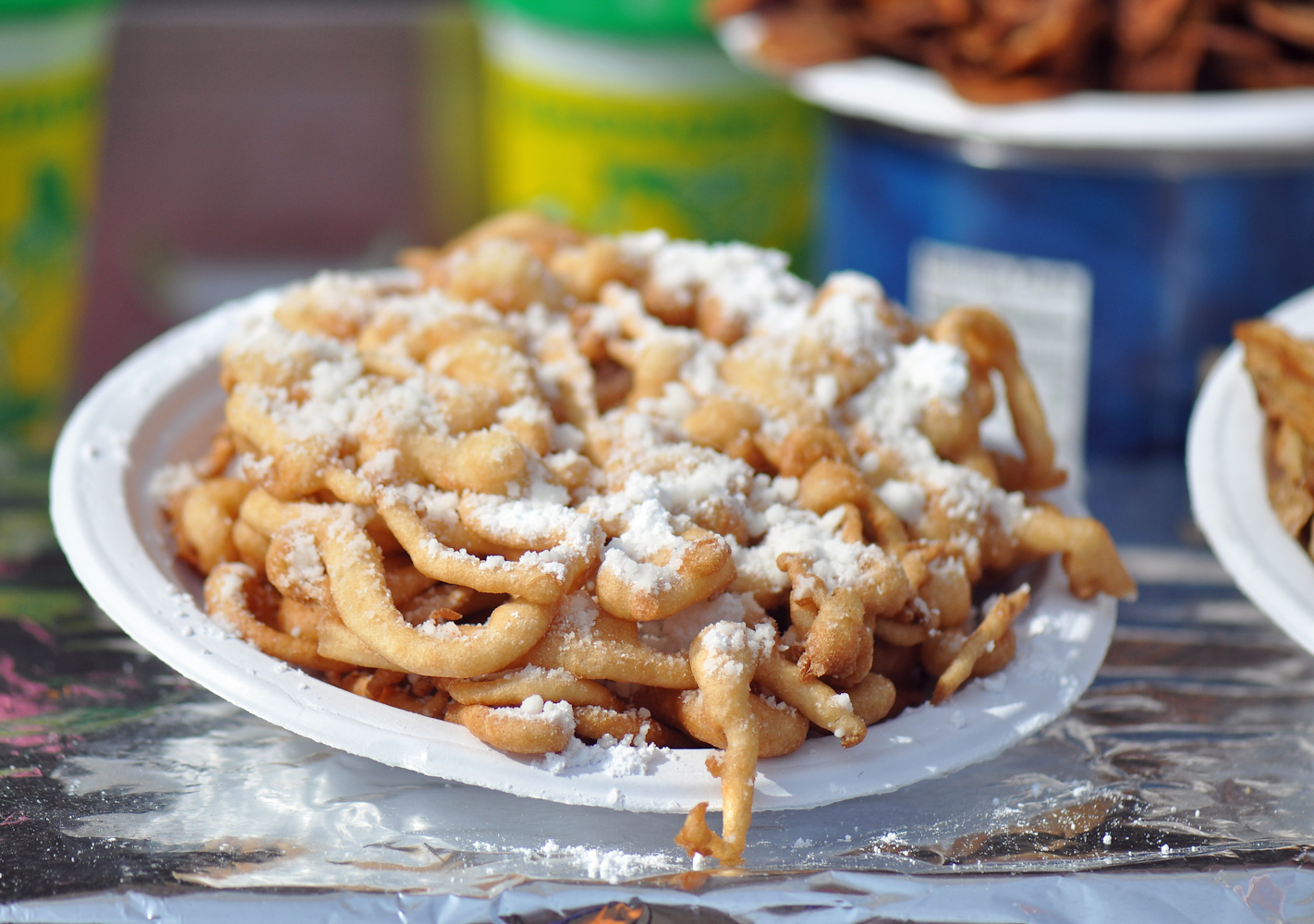 Everything tastes better fried, including the classic Texas State Fair dessert, funnel cake.