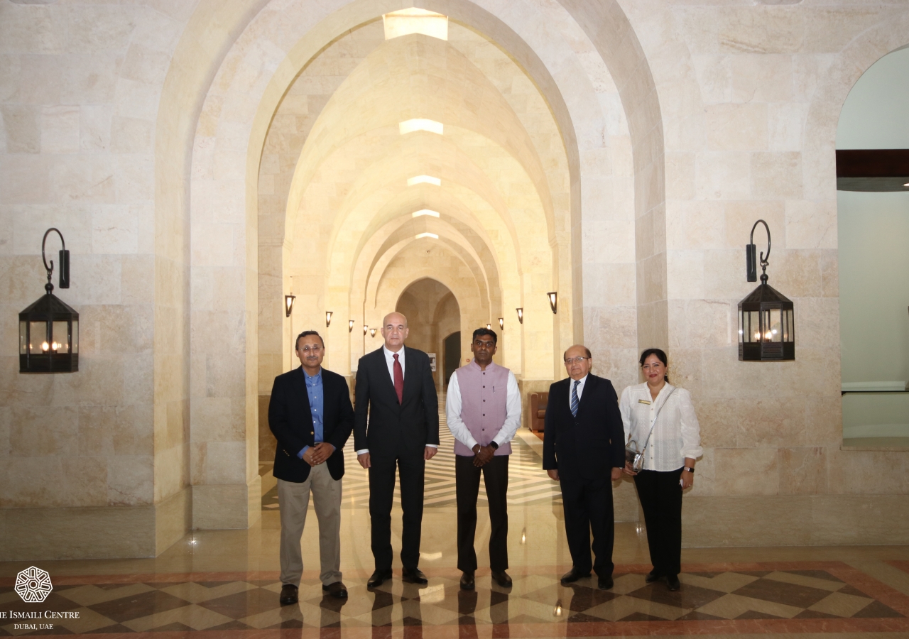 His Excellency Satish Kumar Sivan, Consul General of India to Dubai was hosted at the Ismaili Centre, Dubai