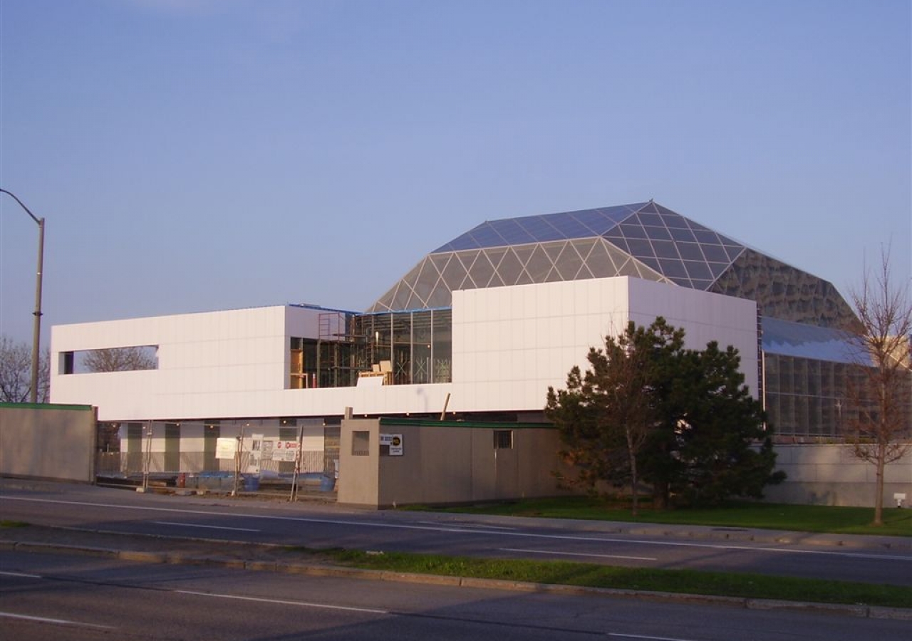 The Delegation of the Ismaili Imamat is being built along Sussex Drive in Ottawa, Canada.  