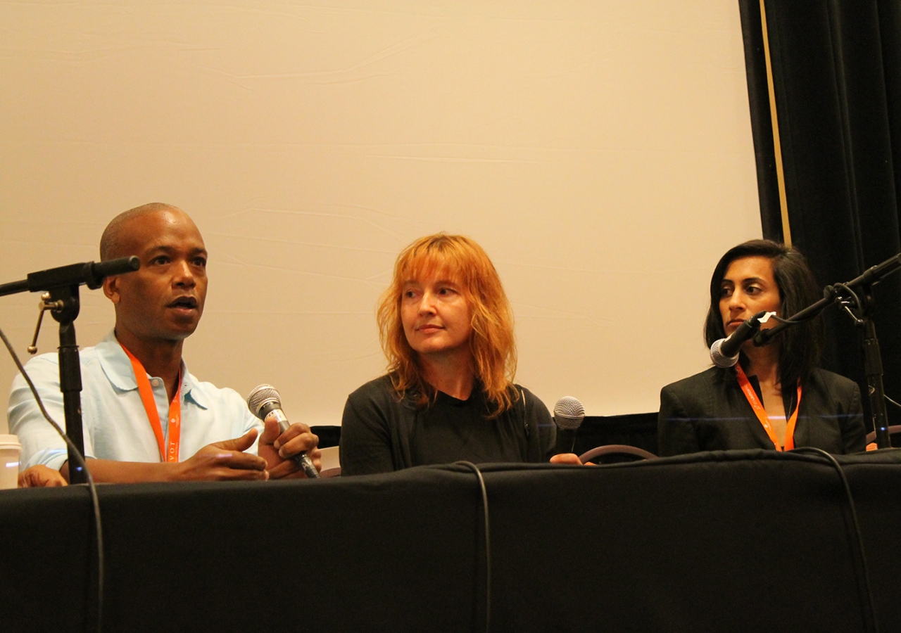 Everett Harper, CEO and Co-Founder of Truss, shares insights on startup culture and embracing diversity during the Opportunity Through Diversity panel.