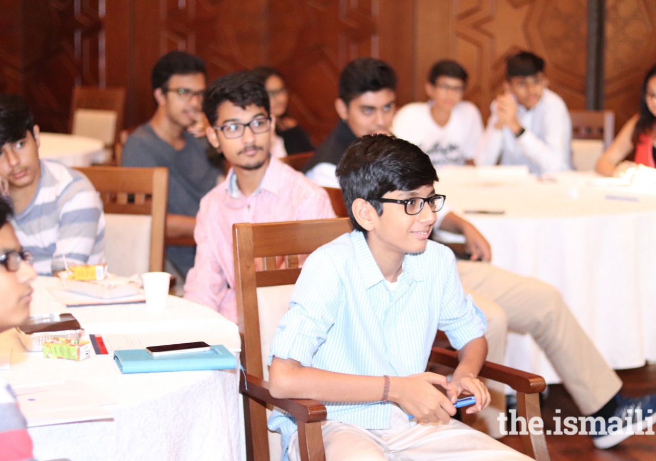 Youth attend Skills Incubator at the Ismaili Centre Dubai