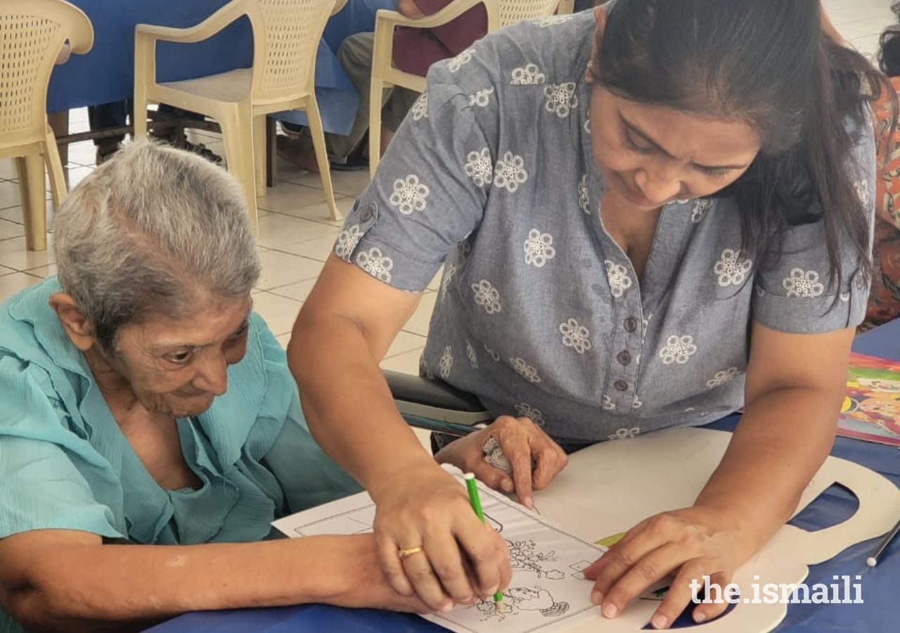 The daily schedule for residents at Jubilee Towers includes mental stimulation activities such as puzzles, art, and games.