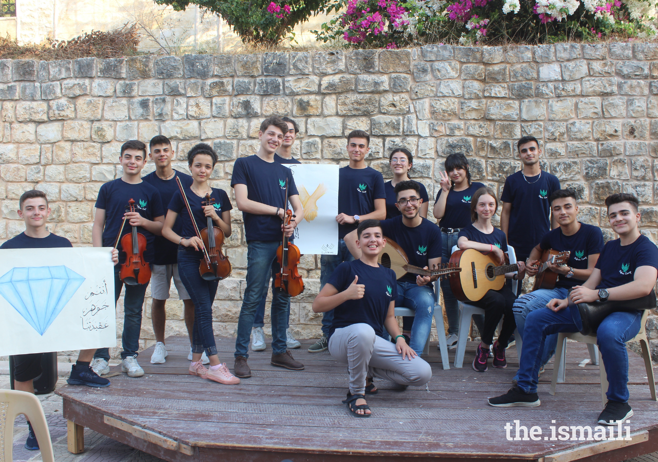 Young members of the Jamat from across Syria came together for the Sufaraa (Ambassadors) Camp in Tartous.