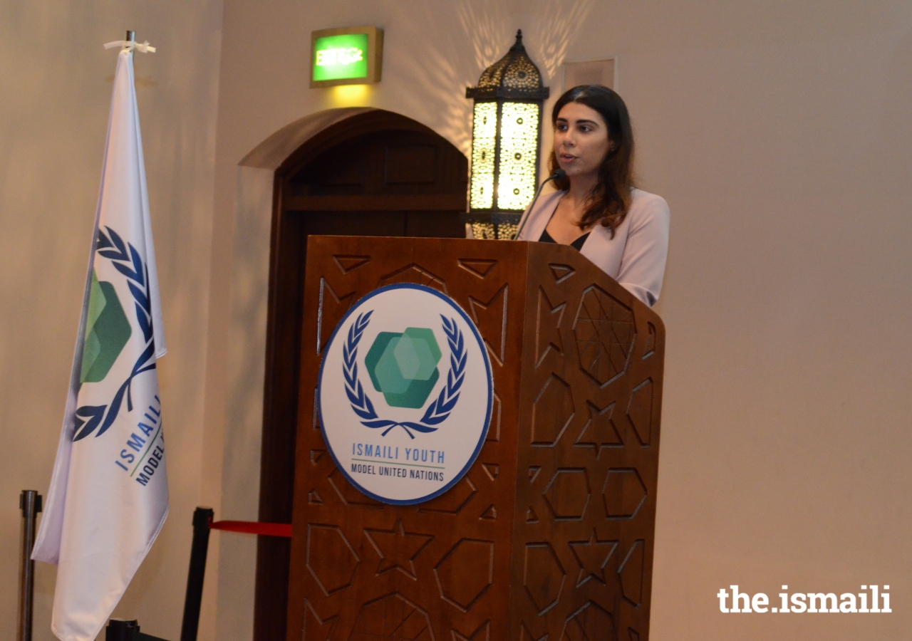 Launch of the Ismaili Youth Model United Nations at the Ismaili Centre Dubai on 4 October 2019