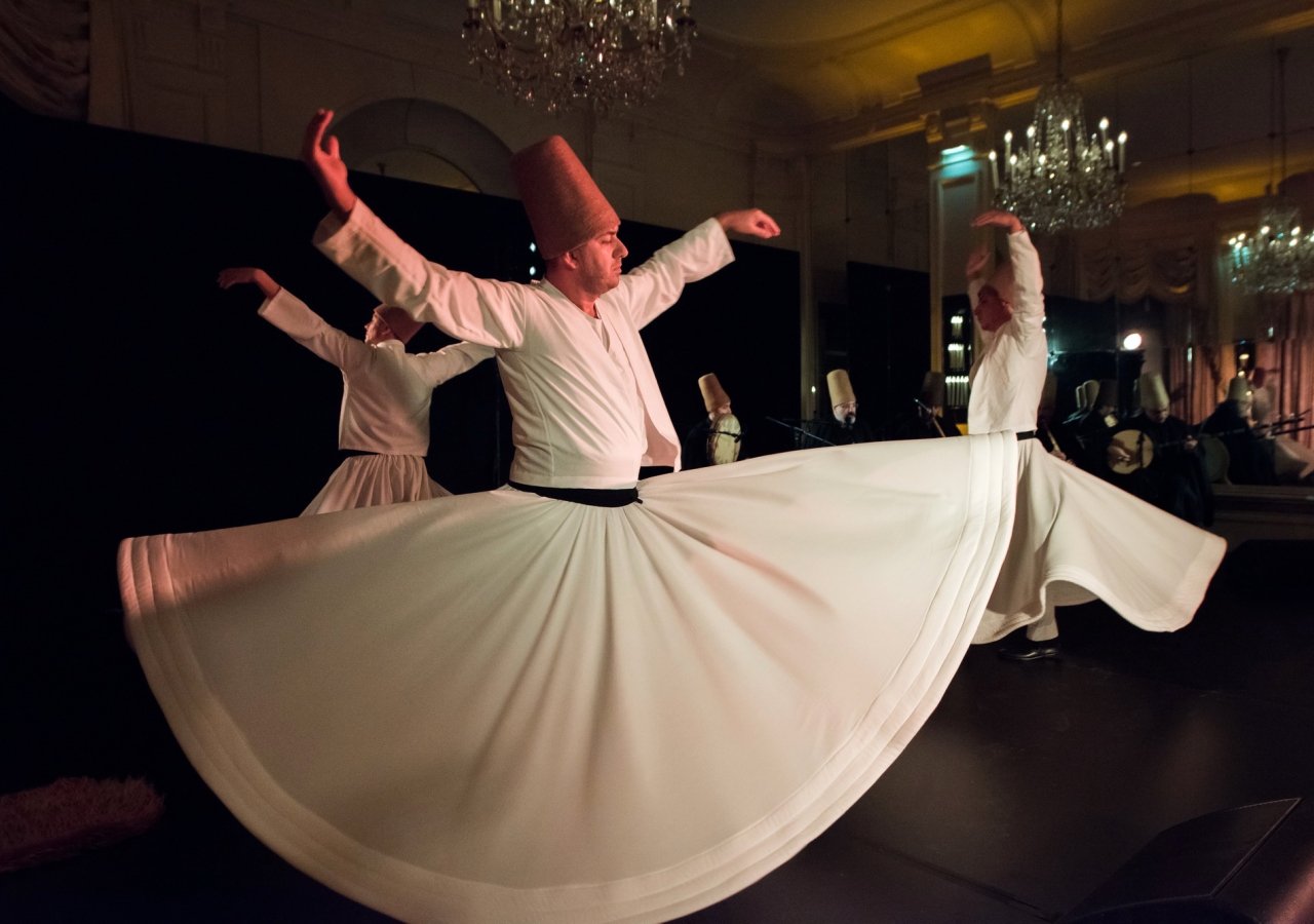 A performance by artists from the Meshk Ensemble based on the mystical poetry of Jalal al-Din Rumi.