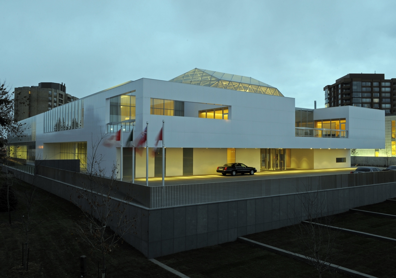 The Delegation of the Ismaili Imamat on Sussex Drive in Ottawa, Canada  