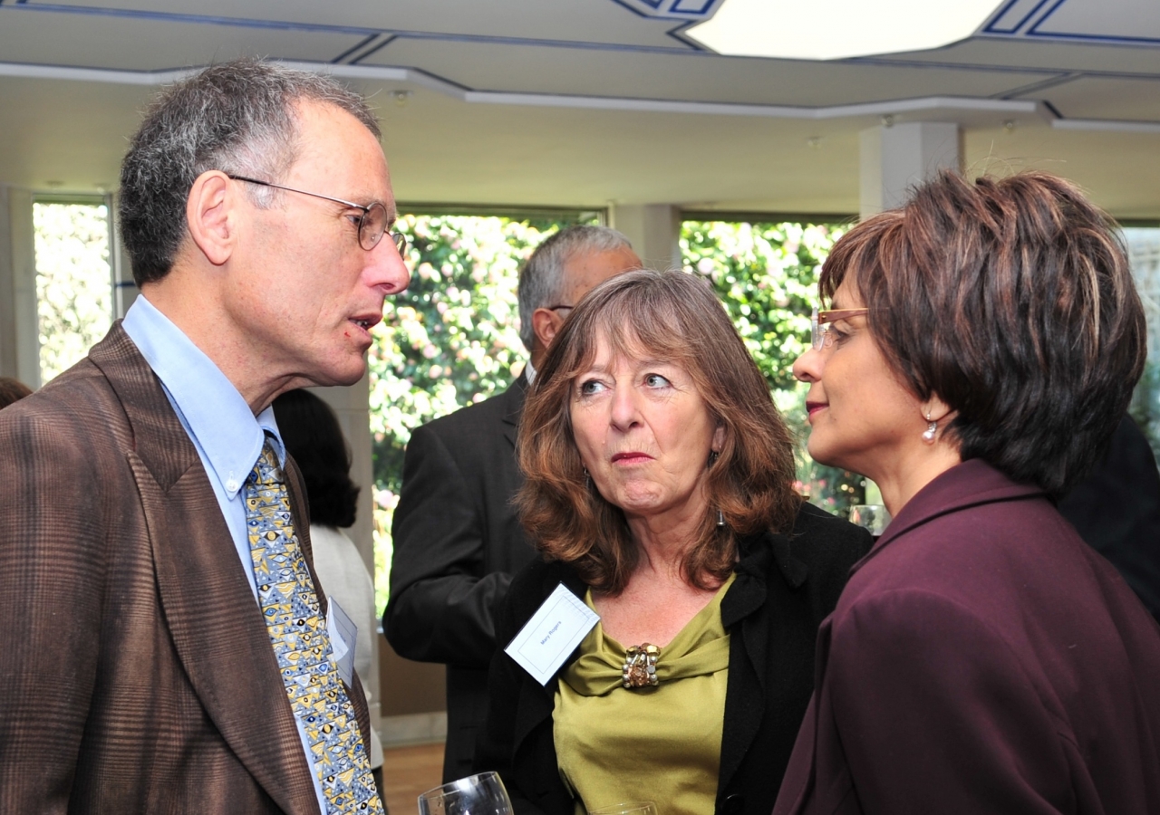 Professor Tom Schuller, a Director at the National Institute of Adult Continuing Education, in conversation with Tasneem Virani, Director of the Lifelong Learning programme at the ICEU.