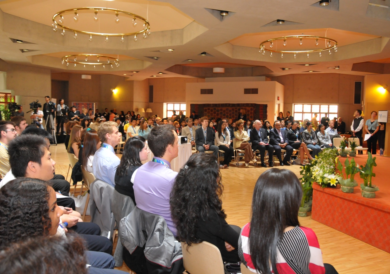 Some 200 BC youth participated in the Olympic Truce Dialogue at the Ismaili Centre Burnaby.