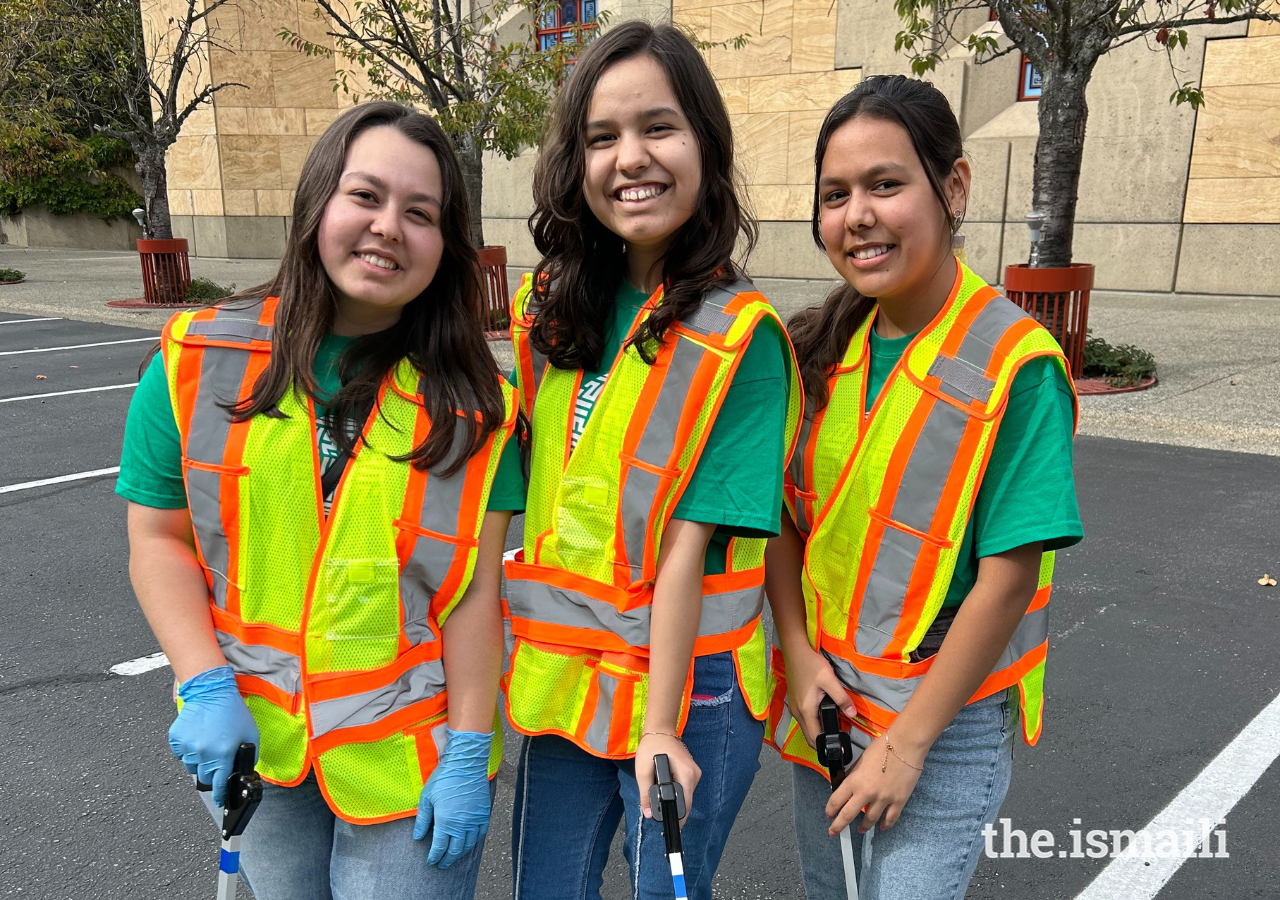 Volunteers in British Columbia helped to tidy the city of Vancouver on Global Ismaili CIVIC Day. 