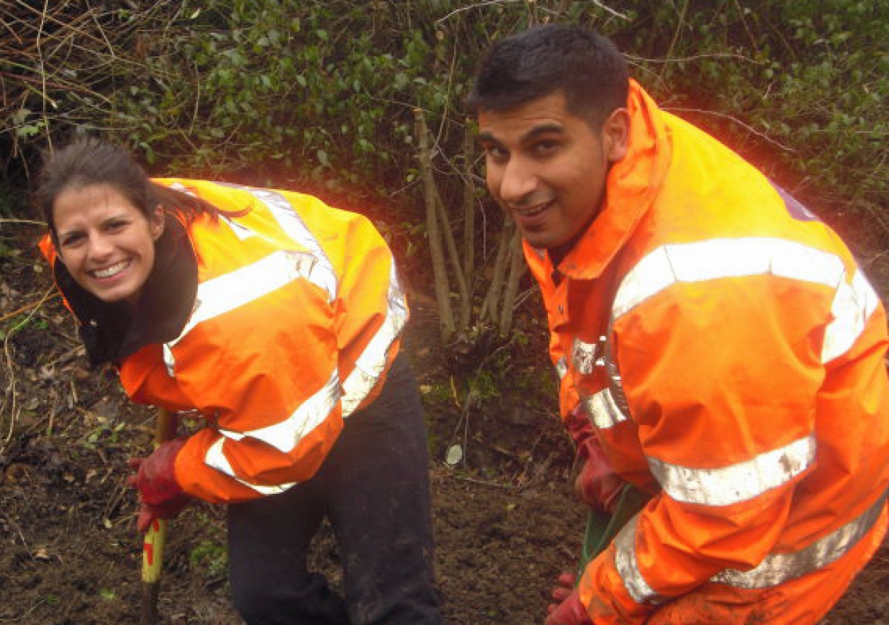 Getting involved at the Camley Street Nature Park, a green space near King’s Cross station in the heart of London.