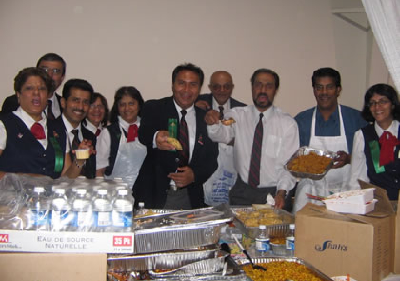 Food preparation volunteers in Toronto gear up for the Golden Jubilee celebrations  