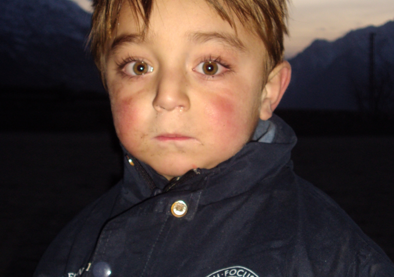 The Aga Khan Education Service, Pakistan is running makeshift schools for displaced children at a relief camp established in Altit, Hunza.