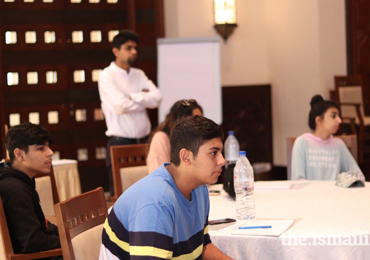 Youth attend Skills Incubator at the Ismaili Centre Dubai