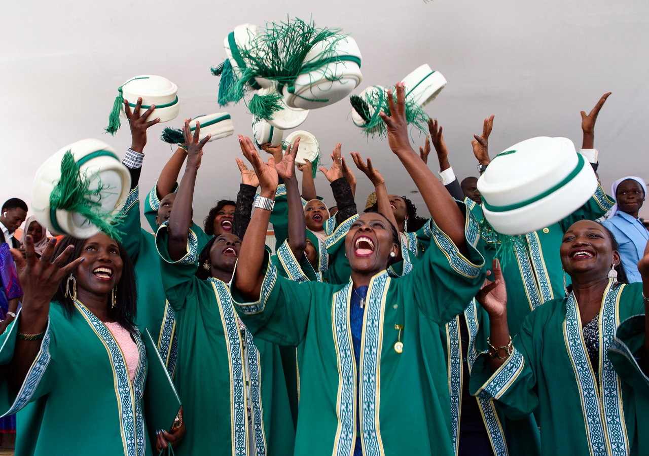 Aga Khan University alumni — two-thirds of whom are women — make up a respected community of leaders in the fields of healthcare and education in Africa and Asia.