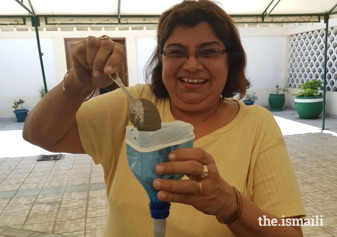 There are two caretakers that live on site at Jubilee Towers, along with a 25-person staff, two full-time nurses, and two cooks. About once a month, youth and young volunteers visit to speak and play with the seniors.