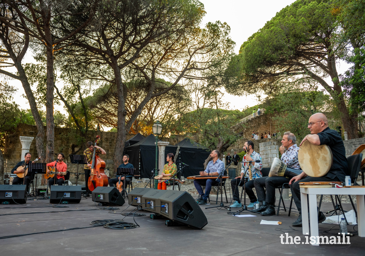 The Aga Khan Master Musicians and guest artists performed an original body of work at the concert, influenced by various musical genres and backgrounds.