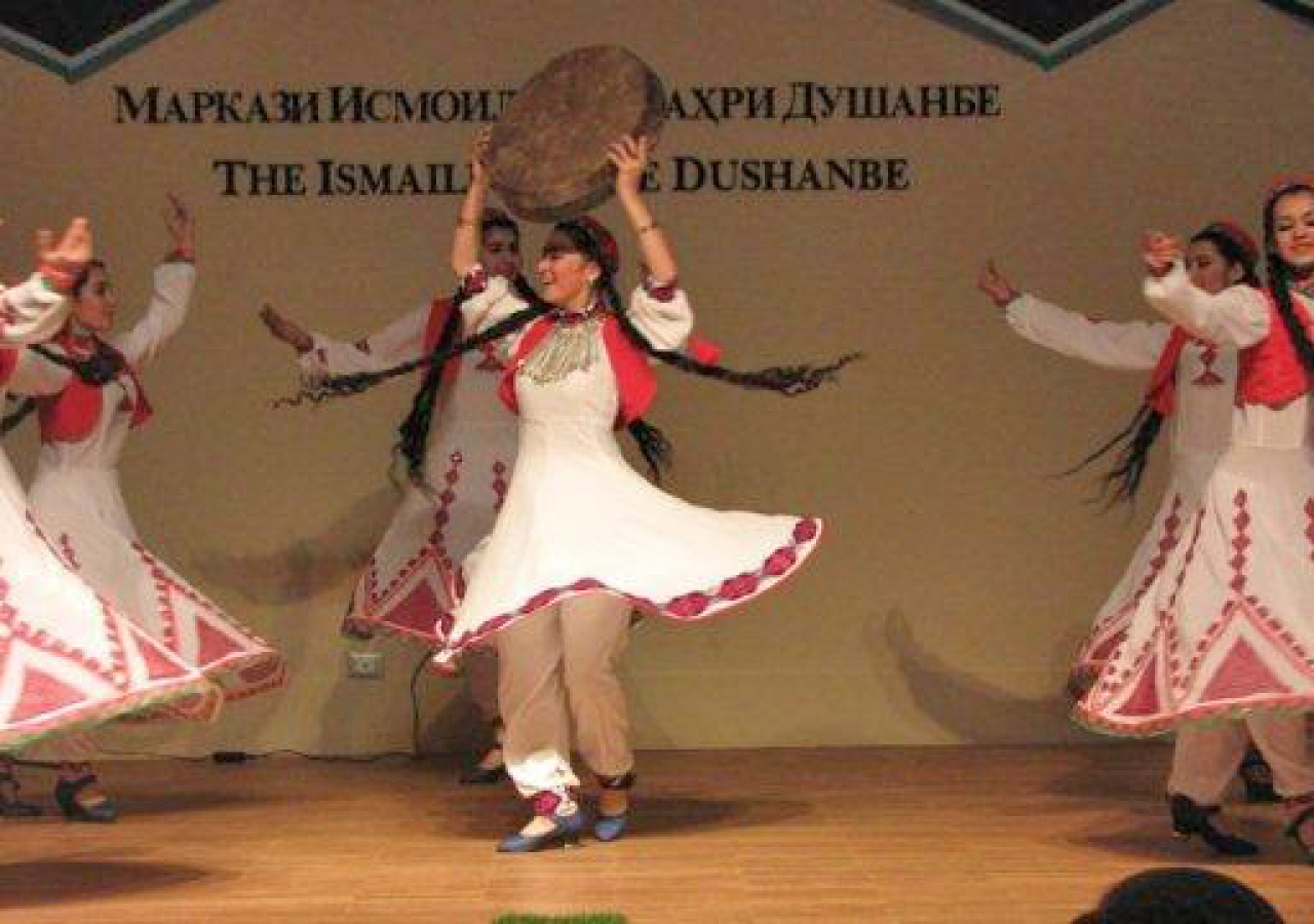 Traditional dance performances were part of the Navroz festivities at the Ismaili Centre, Dushanbe.