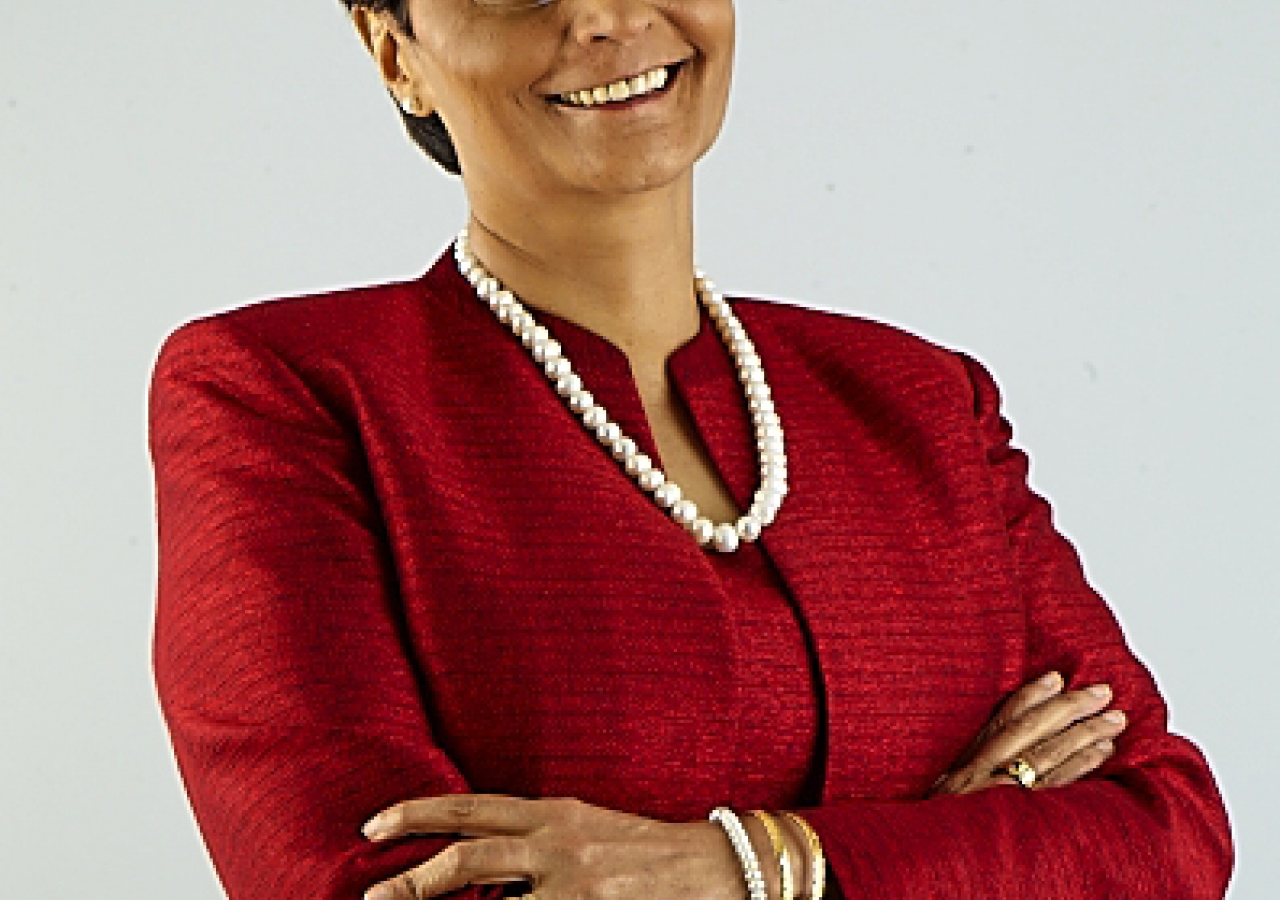 Nasim Devji, Group Managing Director and CEO of Diamond Trust Bank, Kenya.