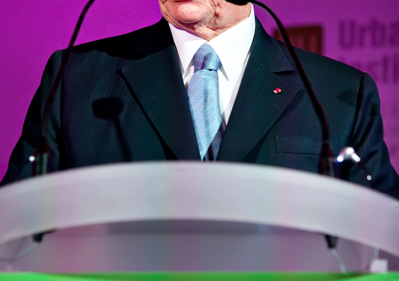 Mawlana Hazar Imam addressing the Urban Land Institute in Paris.