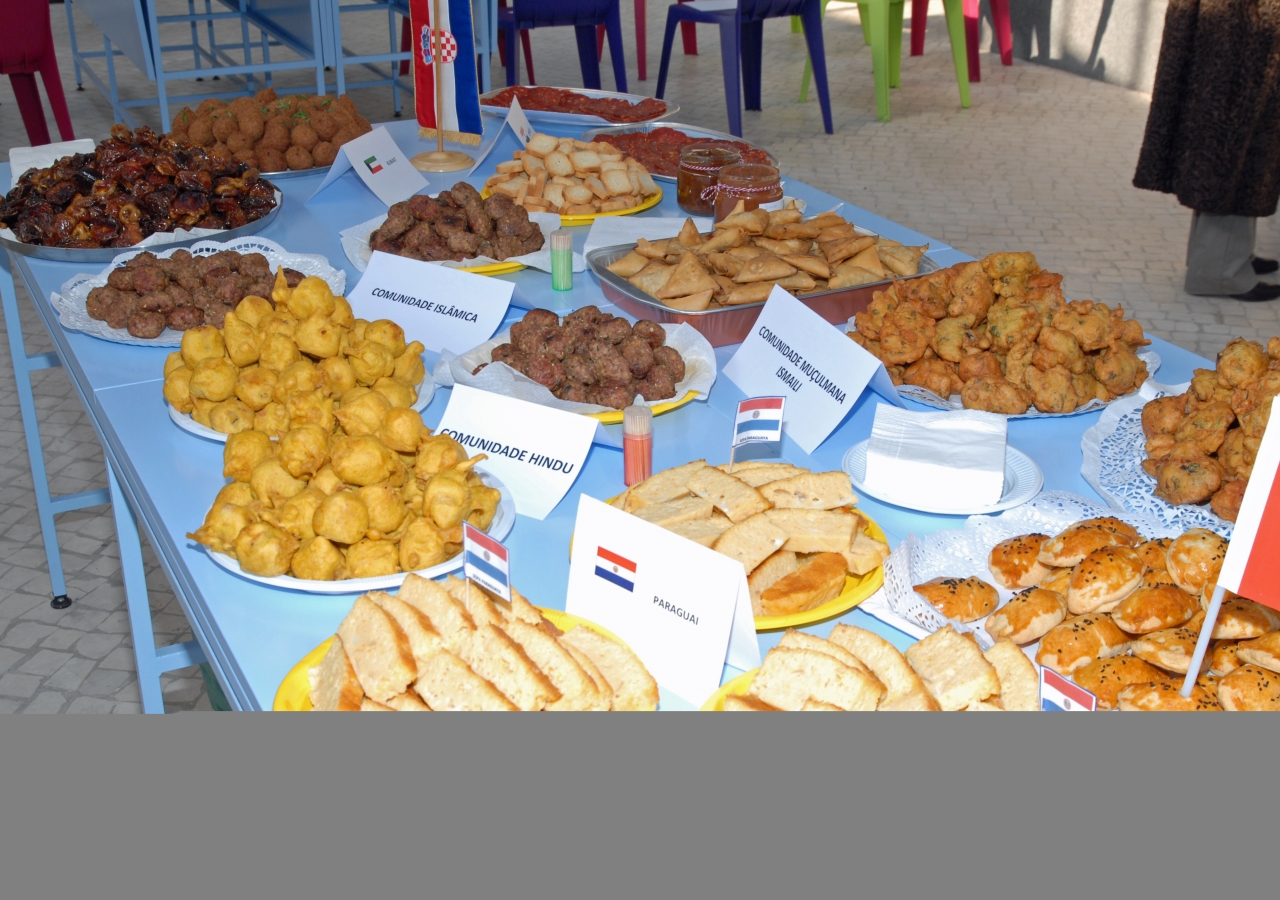 In celebration of World Interfaith Harmony, the breakfast table was laden with the colours and flavours peoples, cultures and countries from around the world.