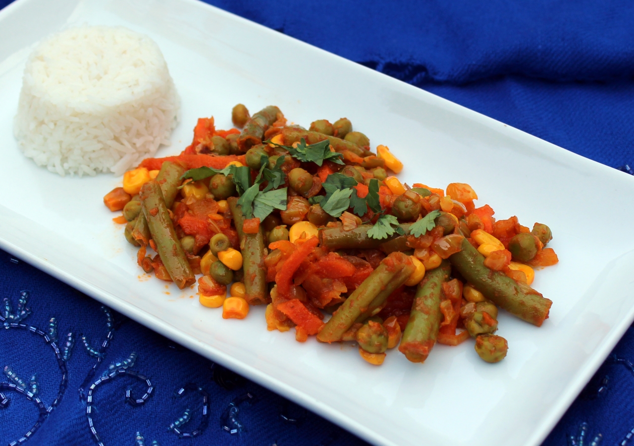 Mixed Vegetable Curry from Pakistan