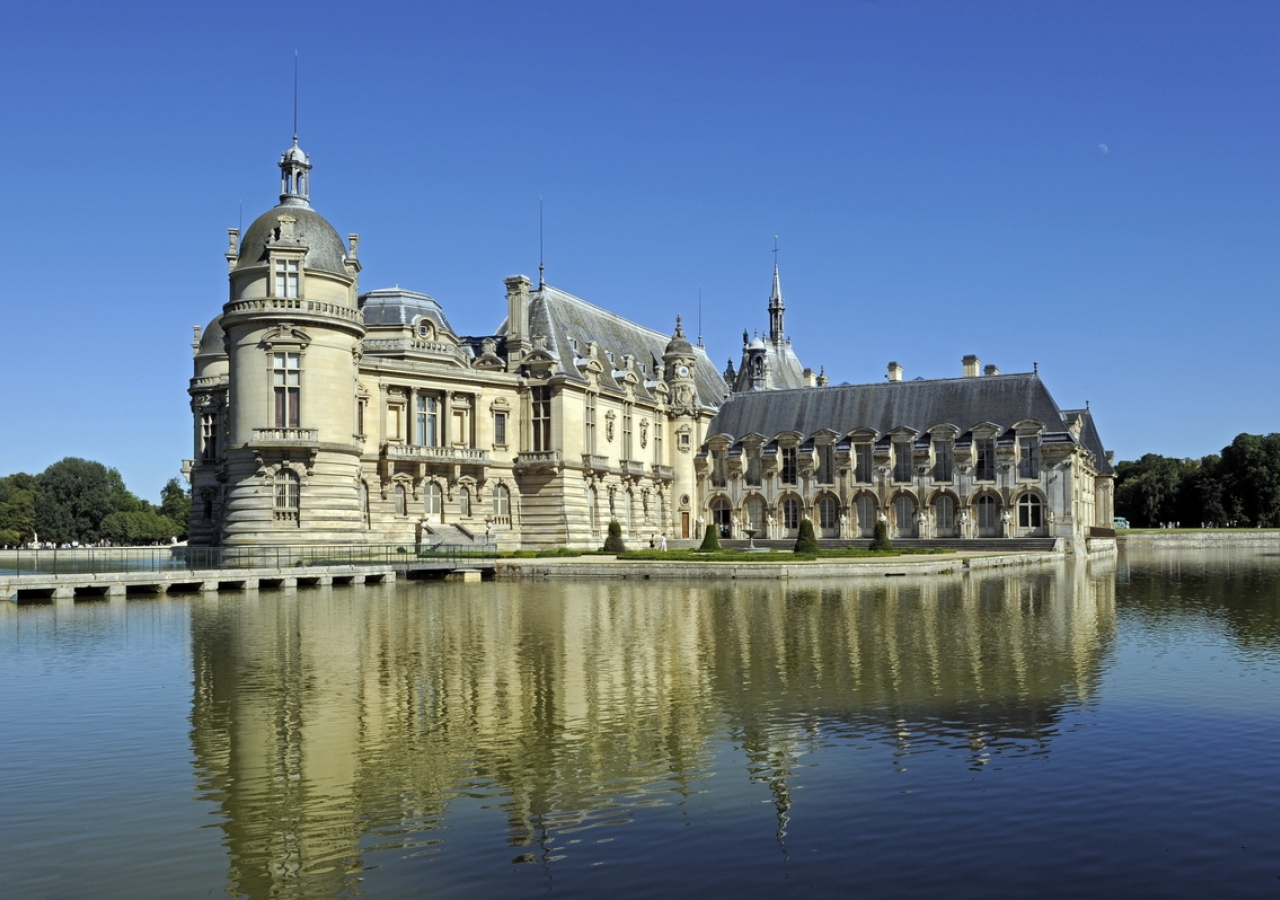 The Chateau of Chantilly.