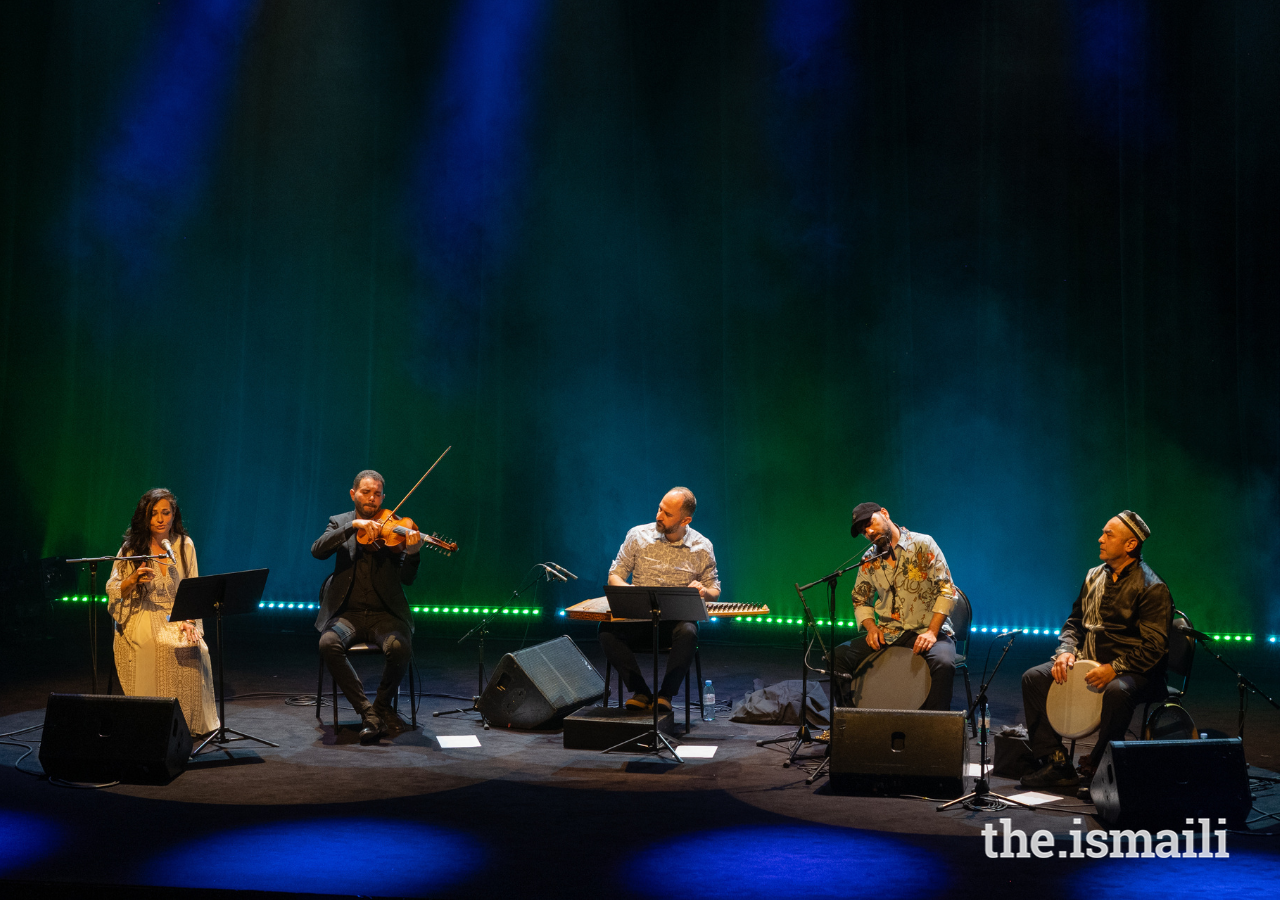 Les Aga Khan Master Musicians ont évoqué les sons et les images de l'historique Route de la Soie.