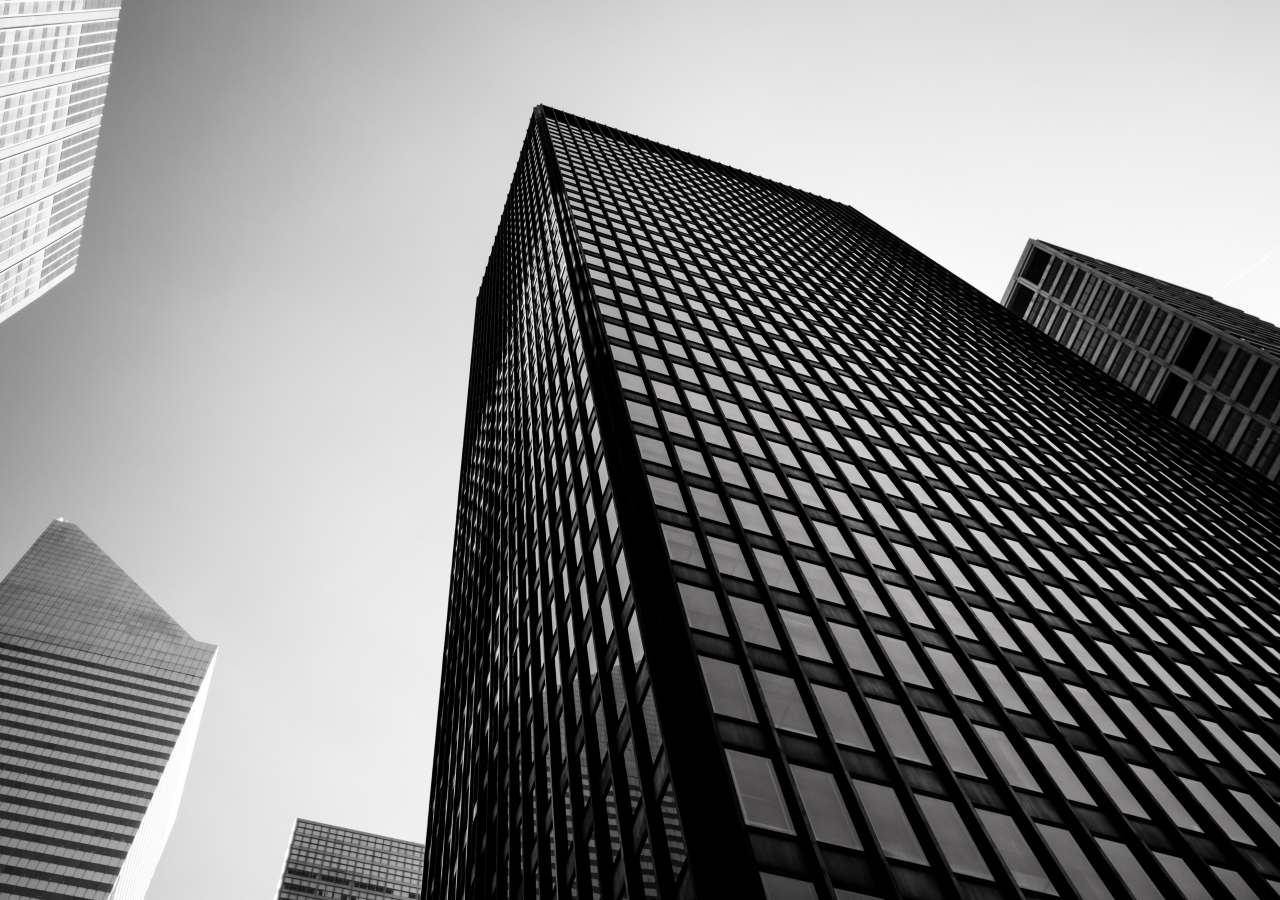 Designed by Mies van der Rohe, the Seagram Building in Manhattan is considered one of the premiere architectural examples of functionalist  corporate modernism.