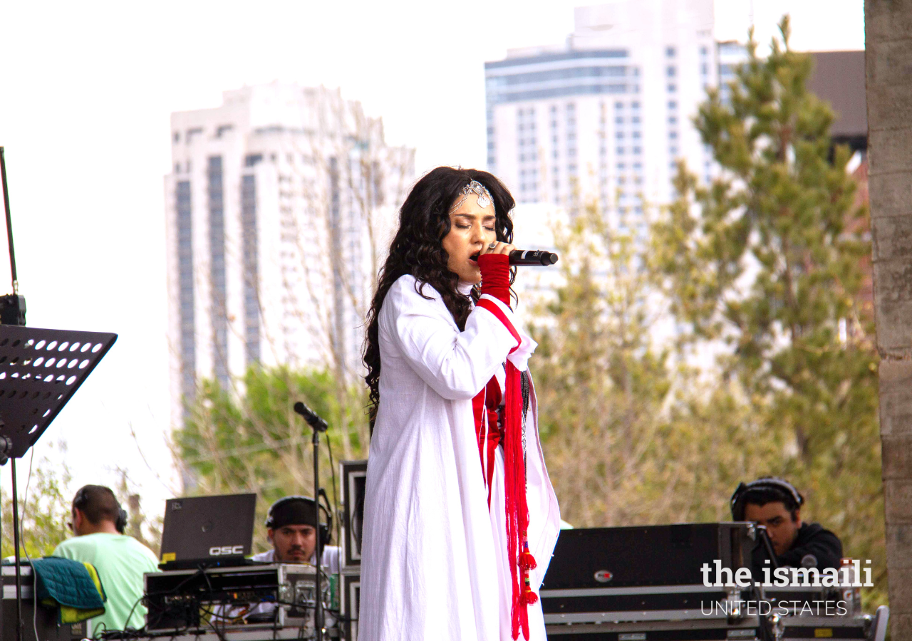 Sitora Nazarova, featured international performs an ethno-fusion song to commemorate Navroz (Nowruz)