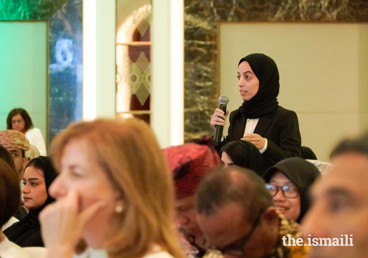 Audience members had the opportunity to ask questions during the panel sessions at the Aga Khan Award for Architecture Winners' Seminar.