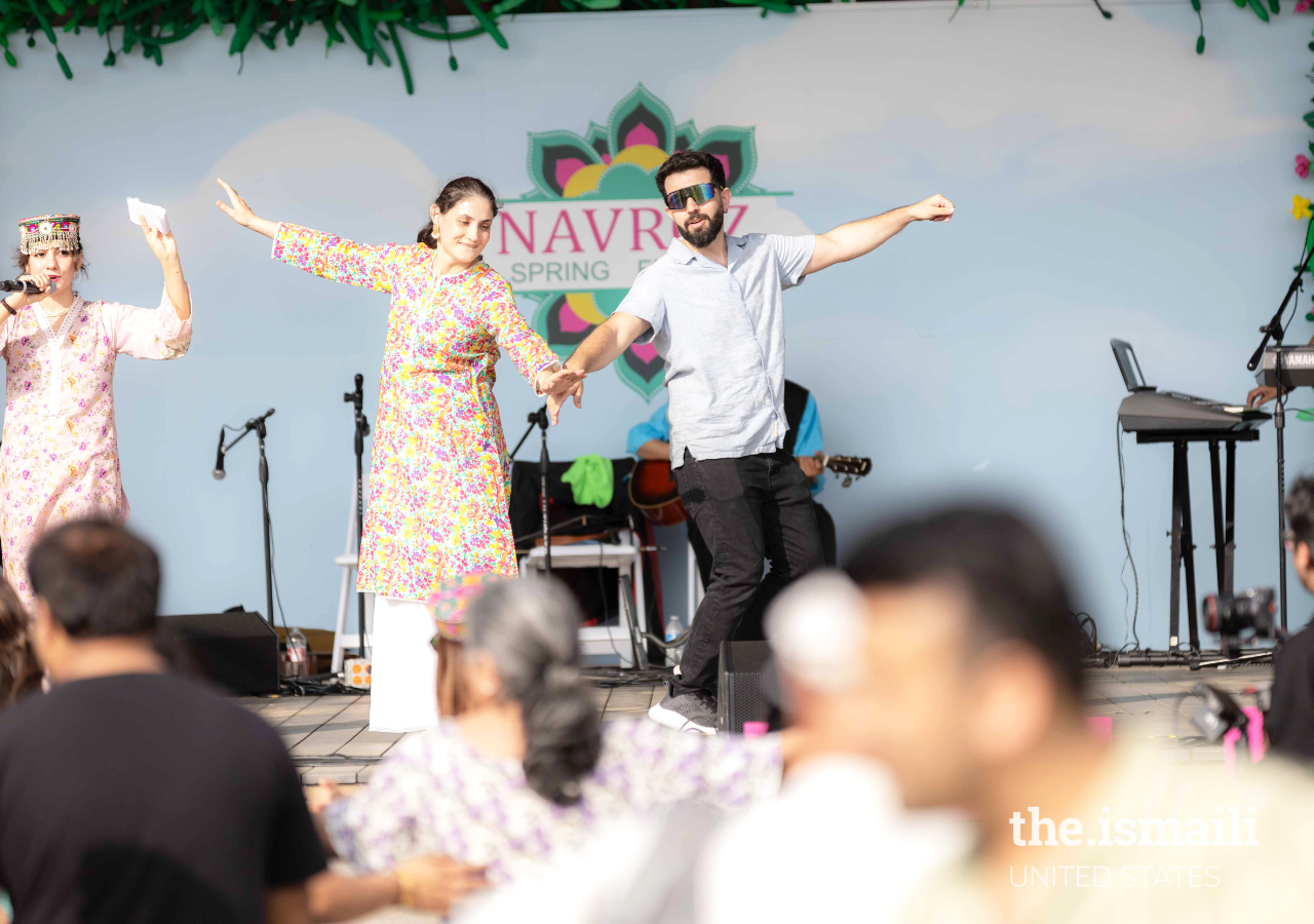 Zikr Band performs for the audience at the Navroz Spring Festival 2024