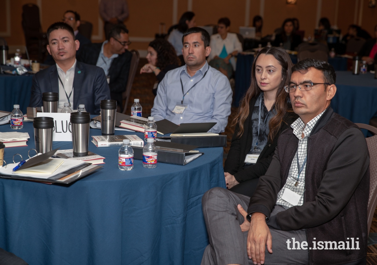 Participants of the Leadership Training Program attend a workshop.