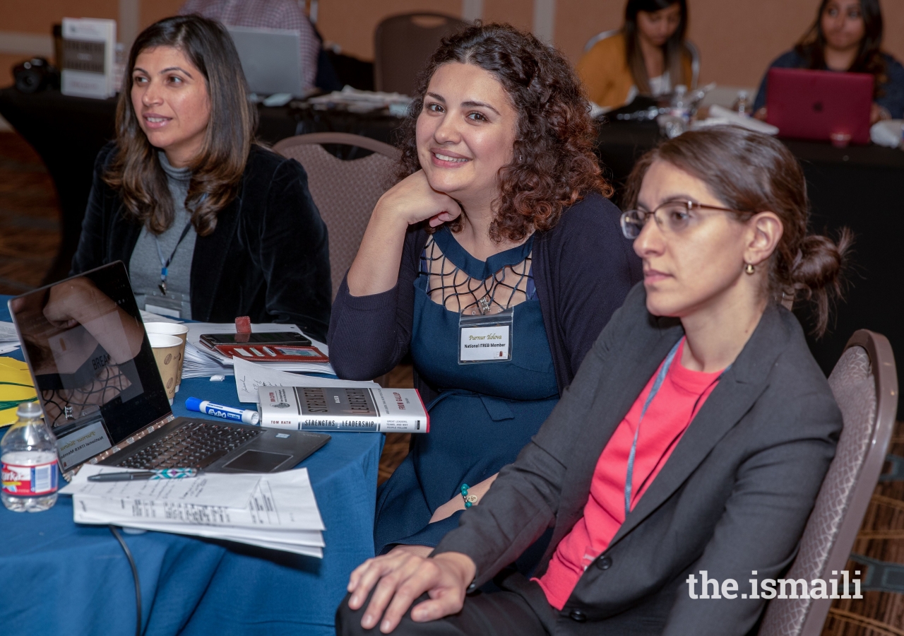 Purnur Ilolova, National ITREB Member, and other attendees at the Leadership Training Program.