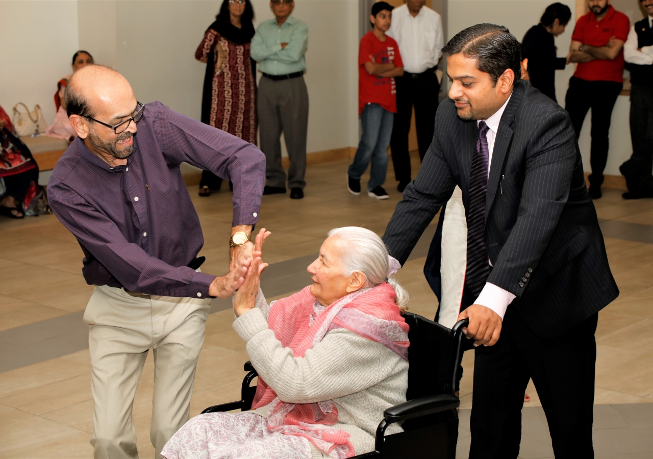 Members of the Southeastern USA Jamat prepare for the Diamond Jubilee.