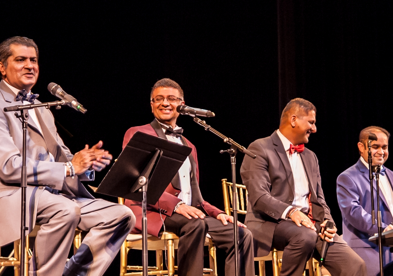 From left: Imran Boodhwani, Fez Meghani, Aftab Ali, and Pervaiz Mirza