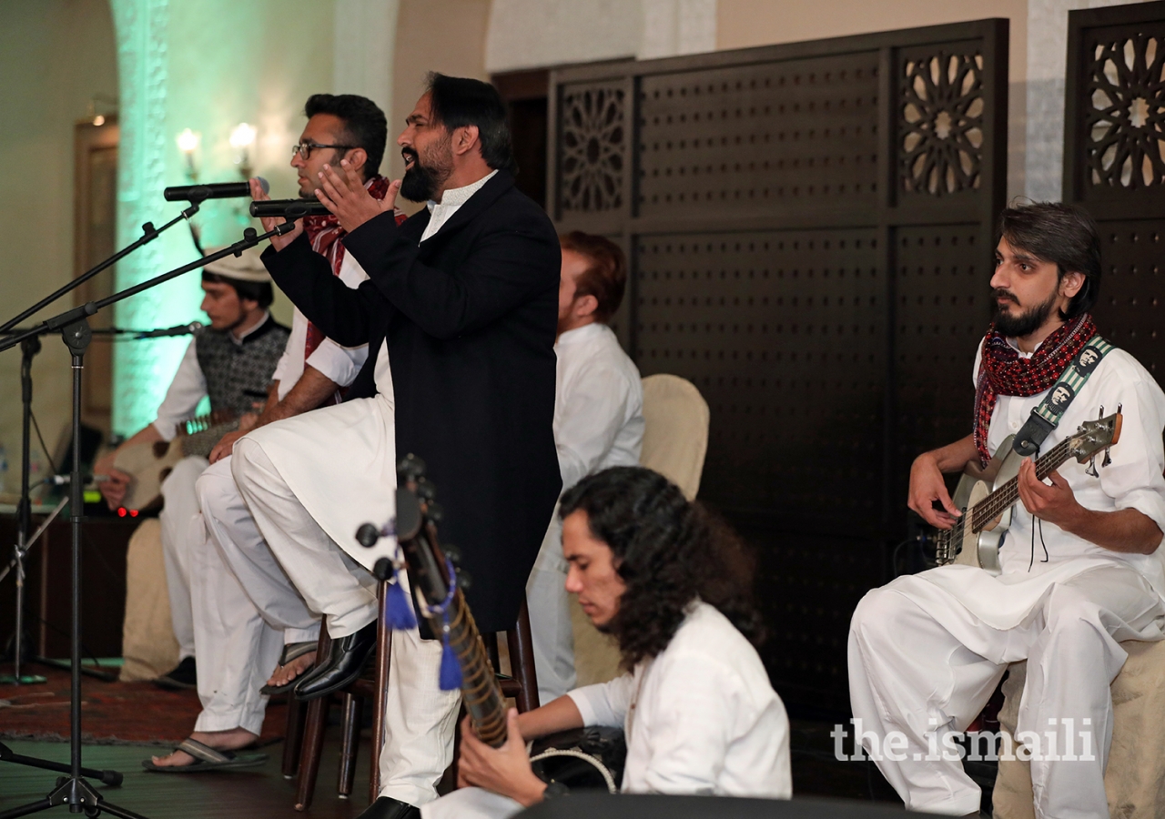 Performers at the institutional dinner held at Serena Hotel Islamabad