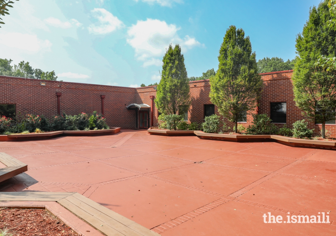 Courtyard of the Ismaili Jamatkhana, Atlanta