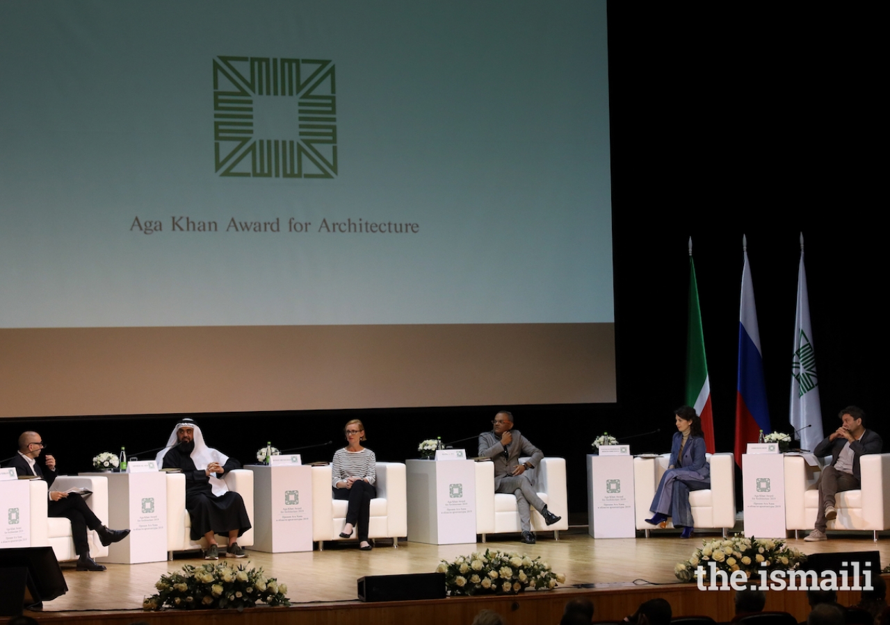 The second panel at the Aga Khan Award for Architecture 2019 Winners' Seminar.