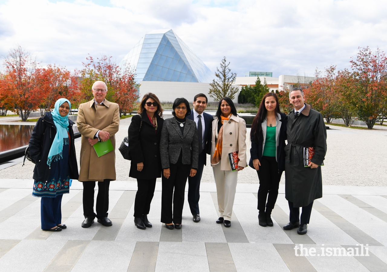 The guests were hosted at the Ismaili Centre, Toronto, by President of the Ontario Ismaili Council, Sheherazade Hirji, and volunteers. They were given a tour of the Centre and an overview of the role of the six global Ismaili Centres and the values they represent. 