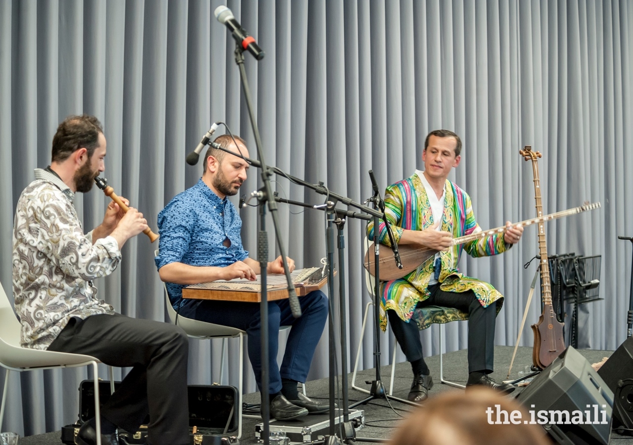 The Aga Khan Music Initiative hosted an event at the Aga Khan Centre entitled 'Inspired by Maqam' featuring new music from Syria and Tajikistan.