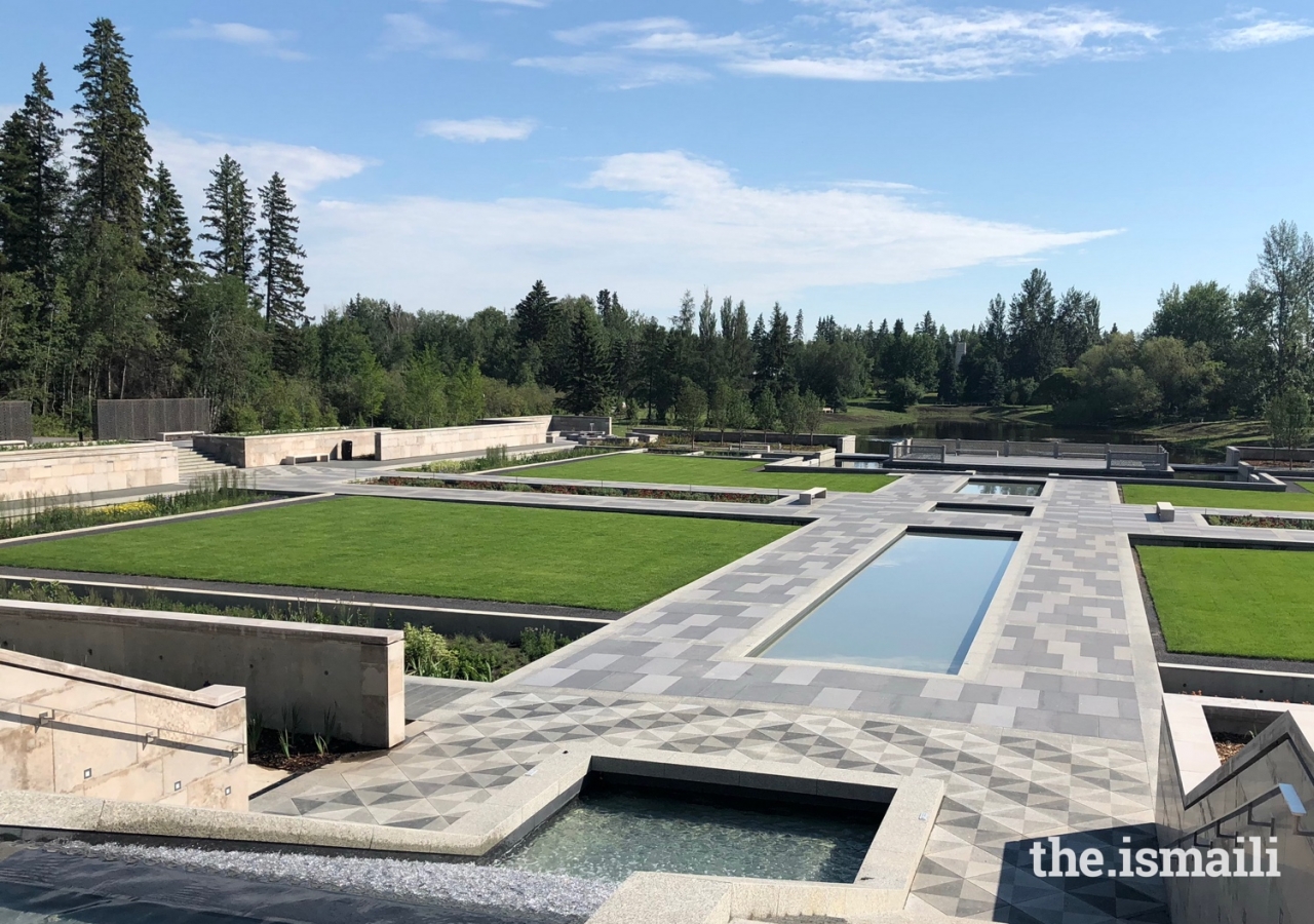 The Aga Khan Garden, Alberta is a space for connection, enjoyment, contemplation, and education.