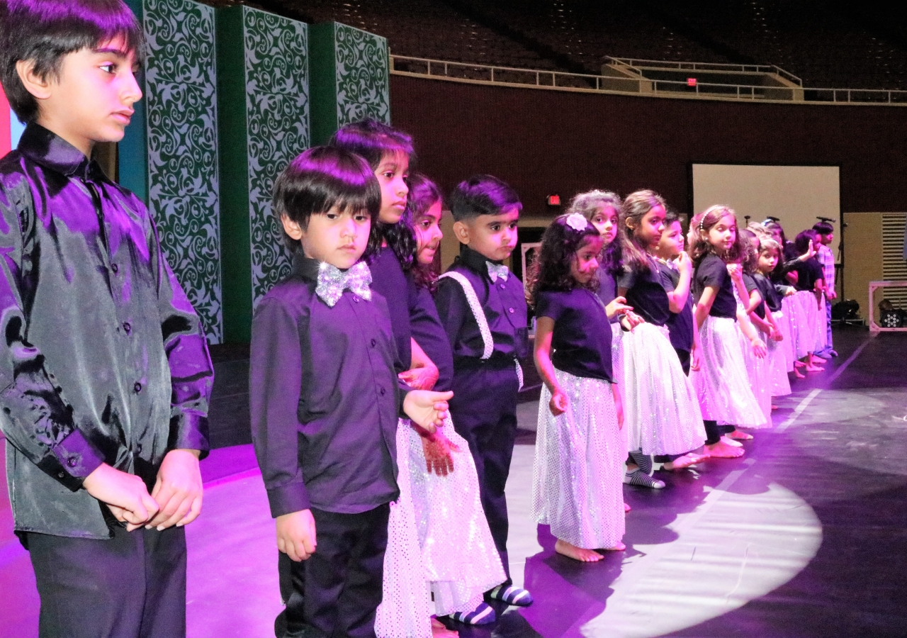 Youth under 18 years of age practicing their dance performance in Dallas, TX.